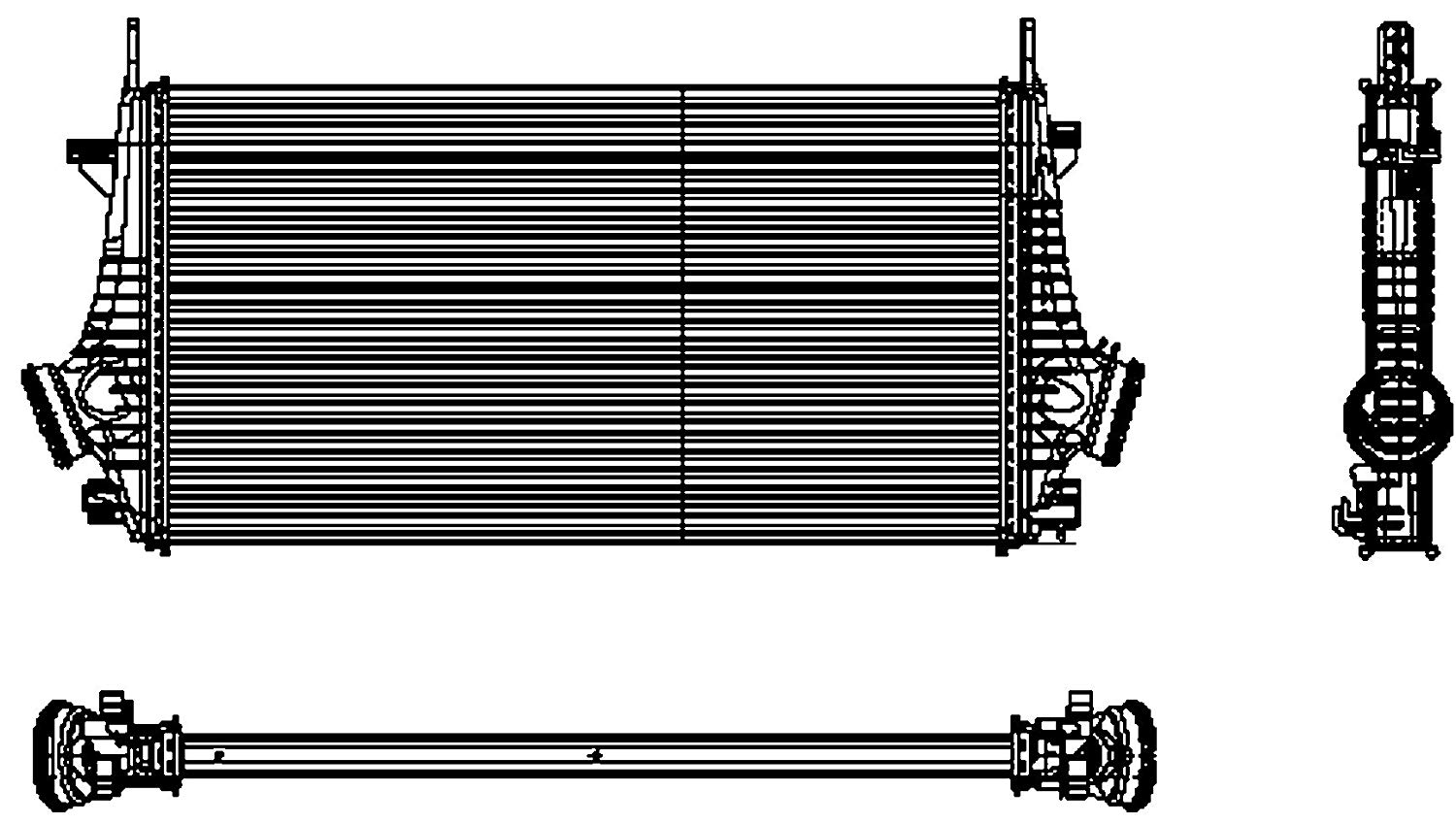 Intercooler Opel Insignia 1.6 marca HELLA